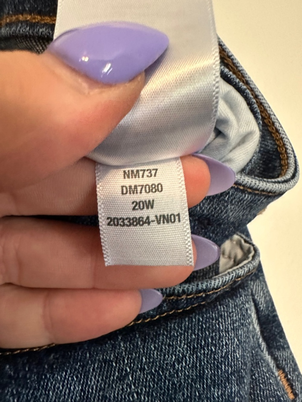 Madewell Midrise Perfect Vintage Jeans Cropped size 20W - Picture 5 of 6